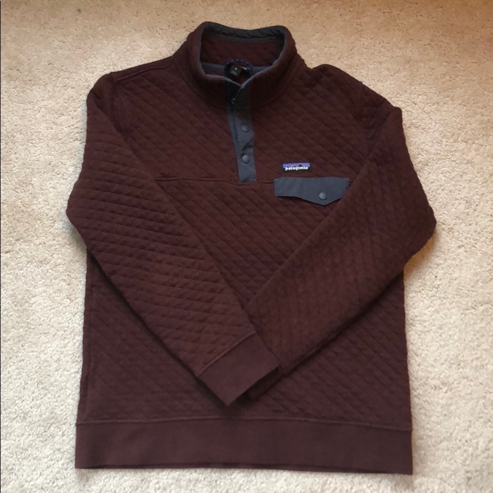 Patagonia Quilted pullover Sz Medium